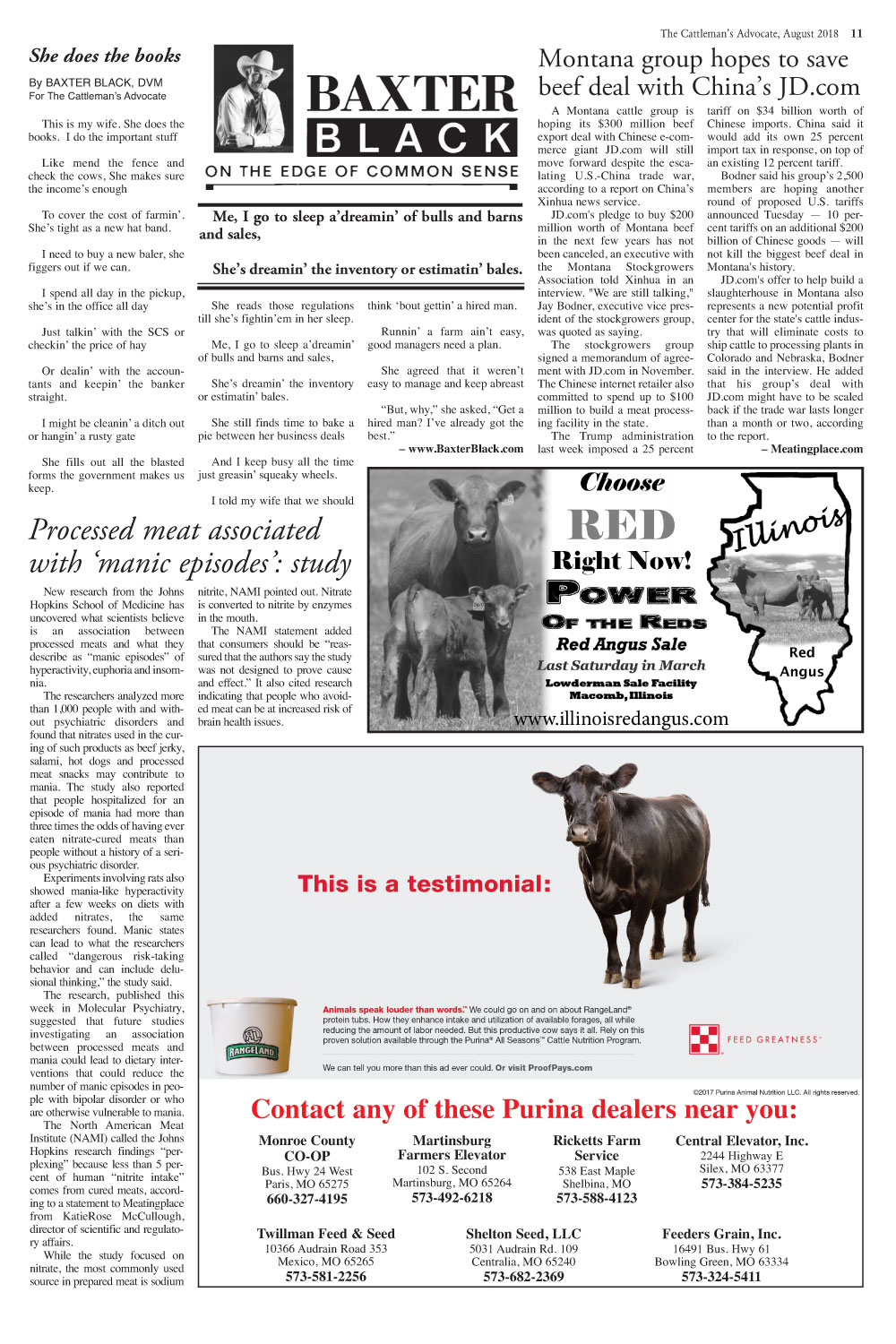 The Cattleman S Advocate